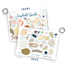 Load image into Gallery viewer, Seashell Guide, Waterproof Shell Reference, Beach Bag, ID