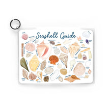 Load image into Gallery viewer, Seashell Guide, Waterproof Shell Reference, Beach Bag, ID