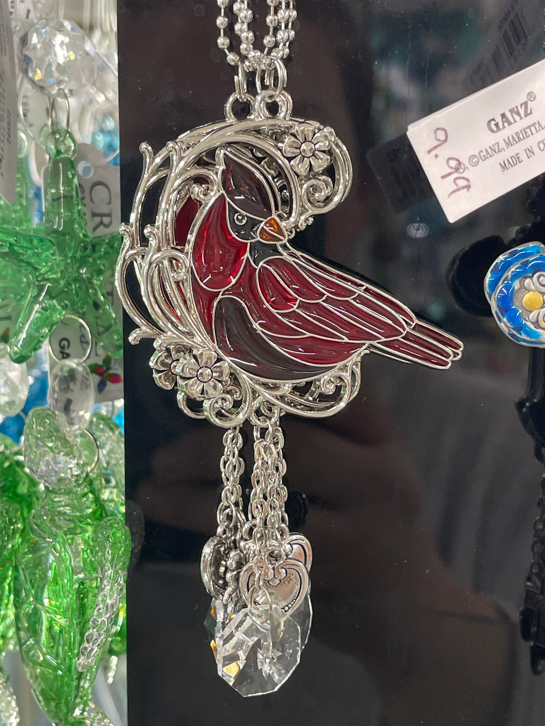 Car Charm - Cardinal
