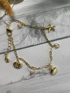 Bracelet - Gold Sealife