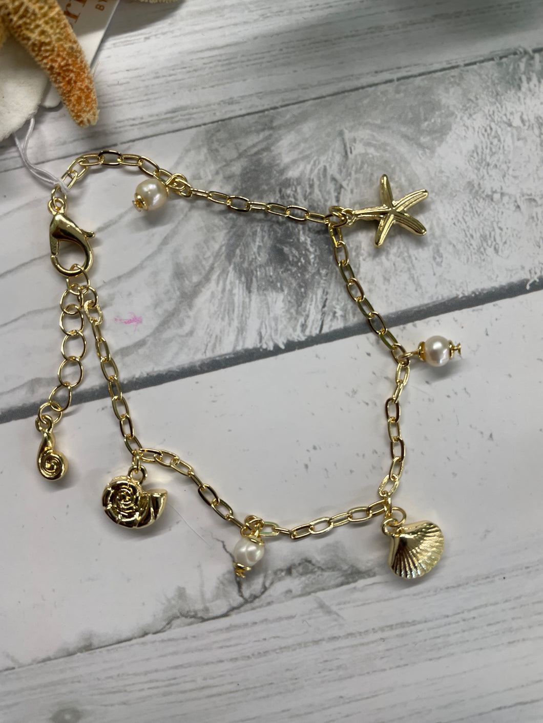 Bracelet - Gold Sealife