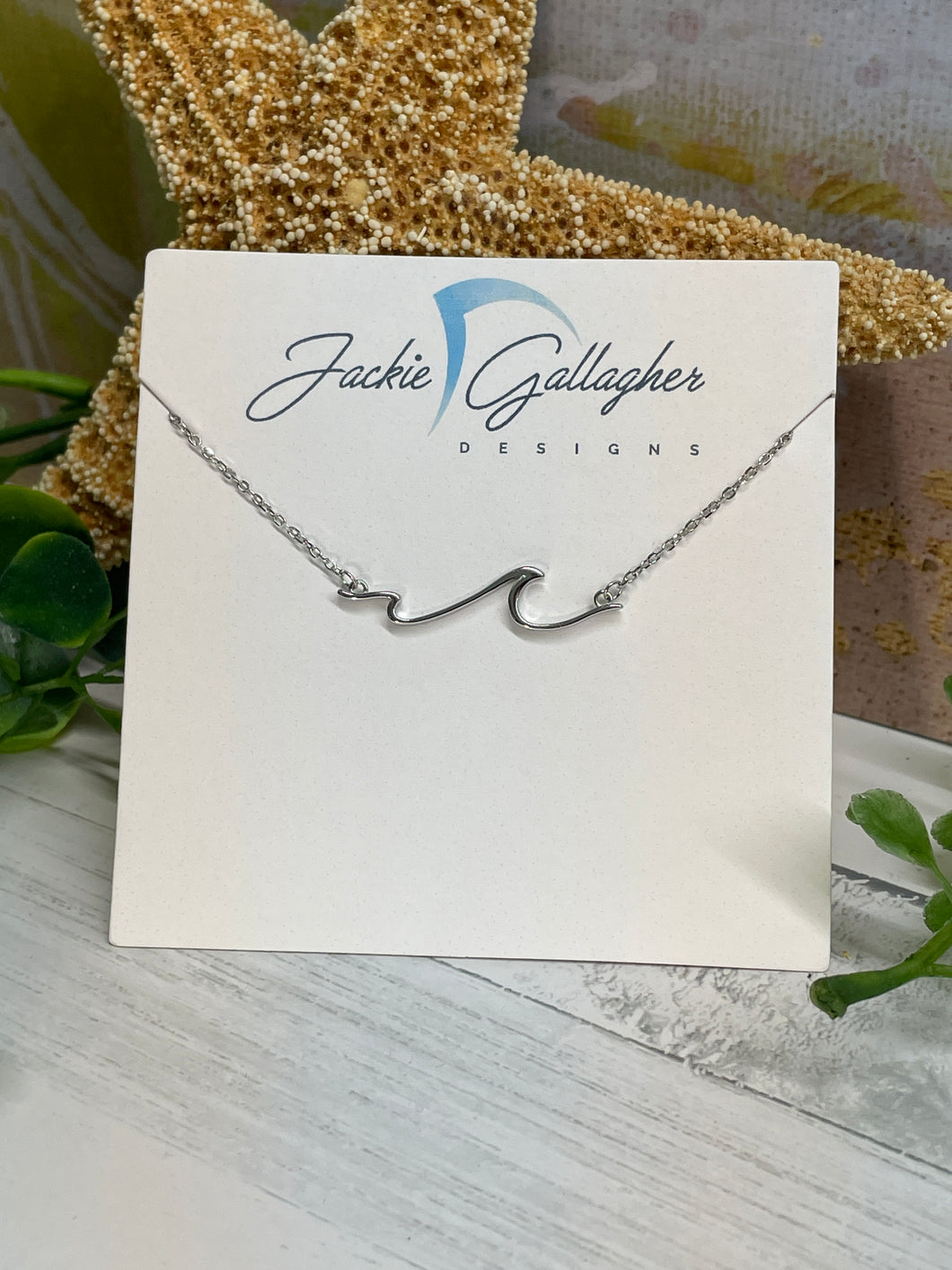 Double Wave Necklace