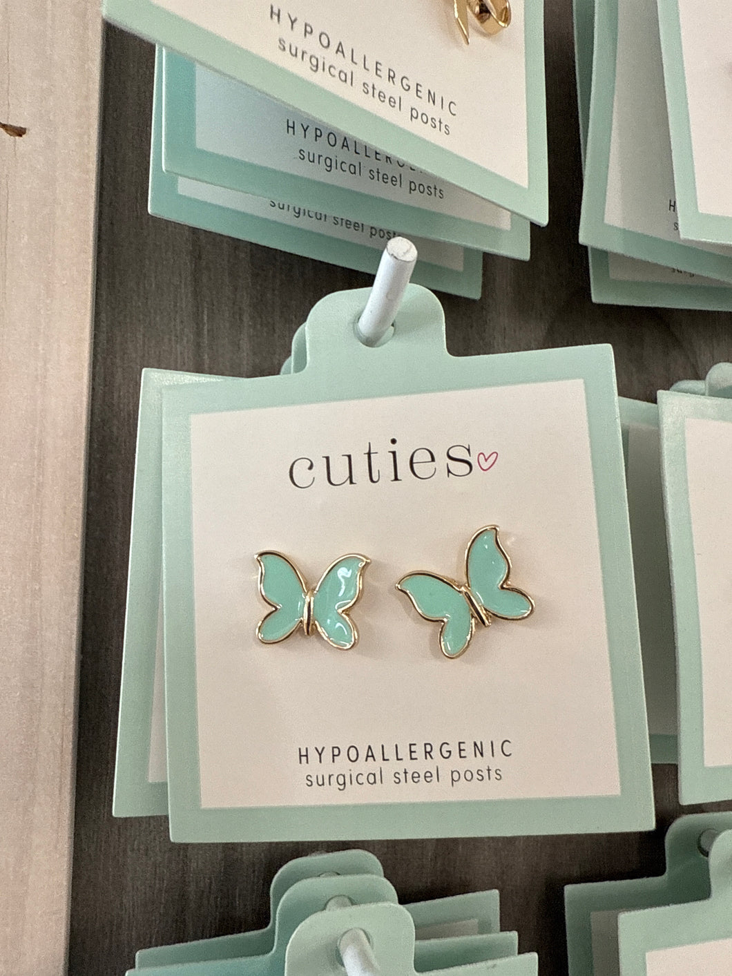Adorable Aqua Butterflies