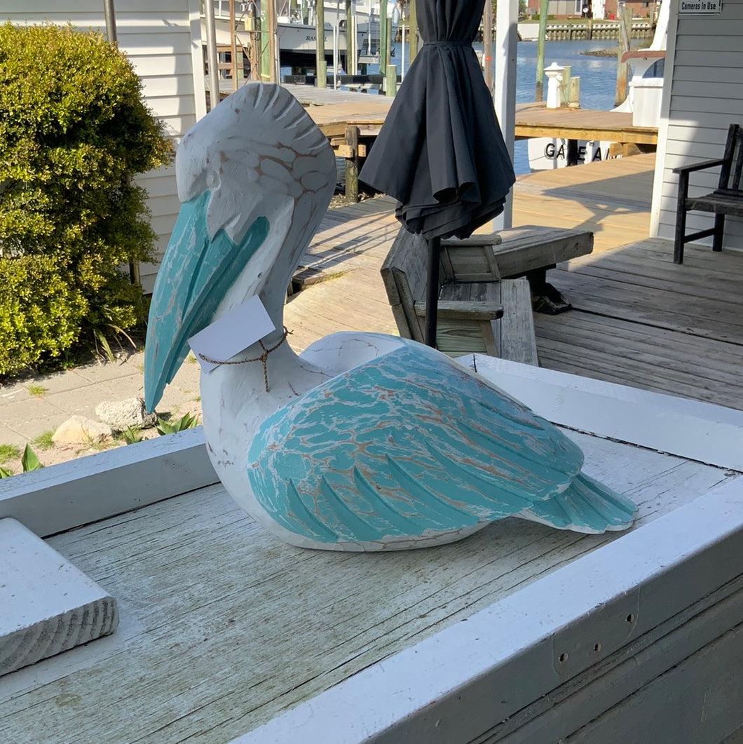 Wooden Pelican