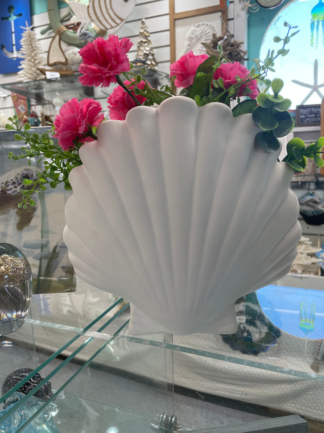Fan Shell Vase