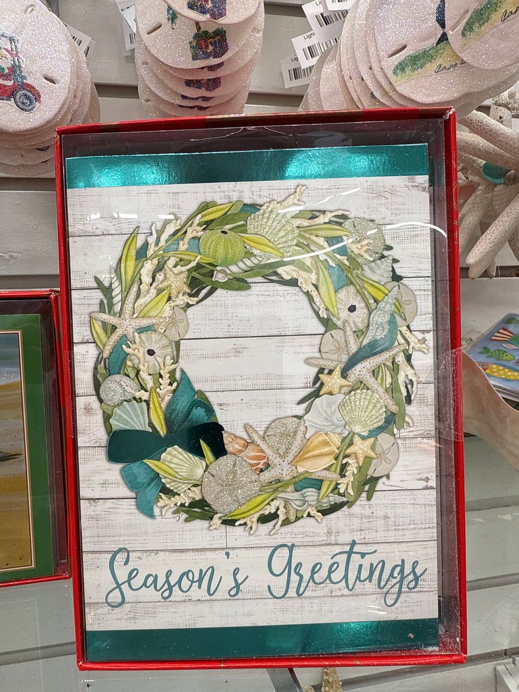Card - Coastal Wreath