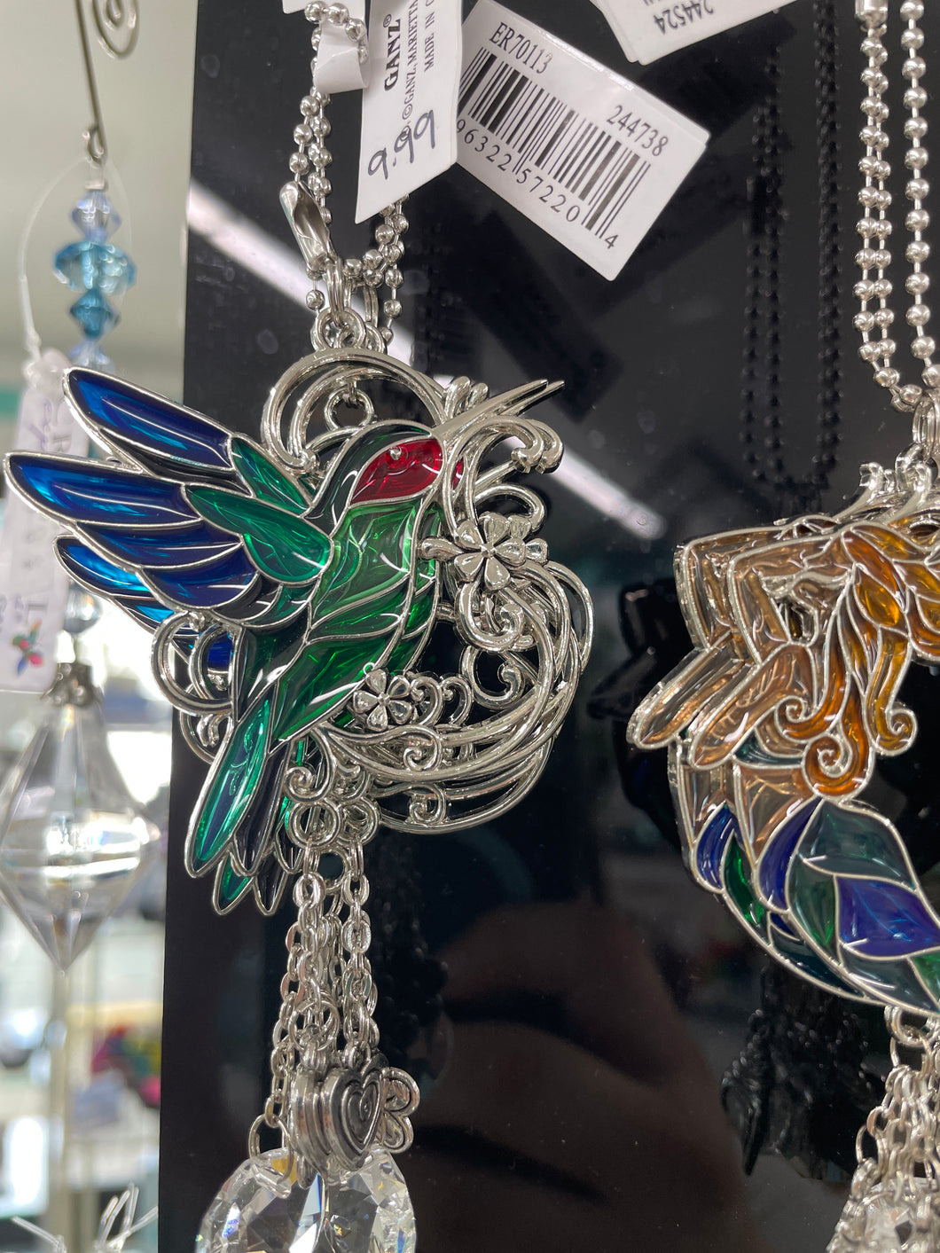 Car Charm - Hummingbird