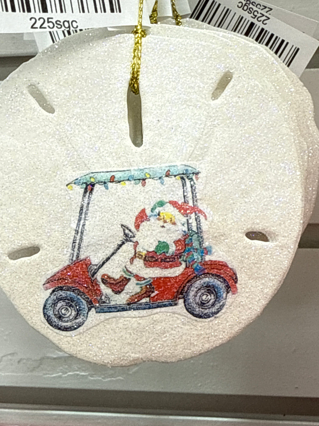Santa Golf Cart