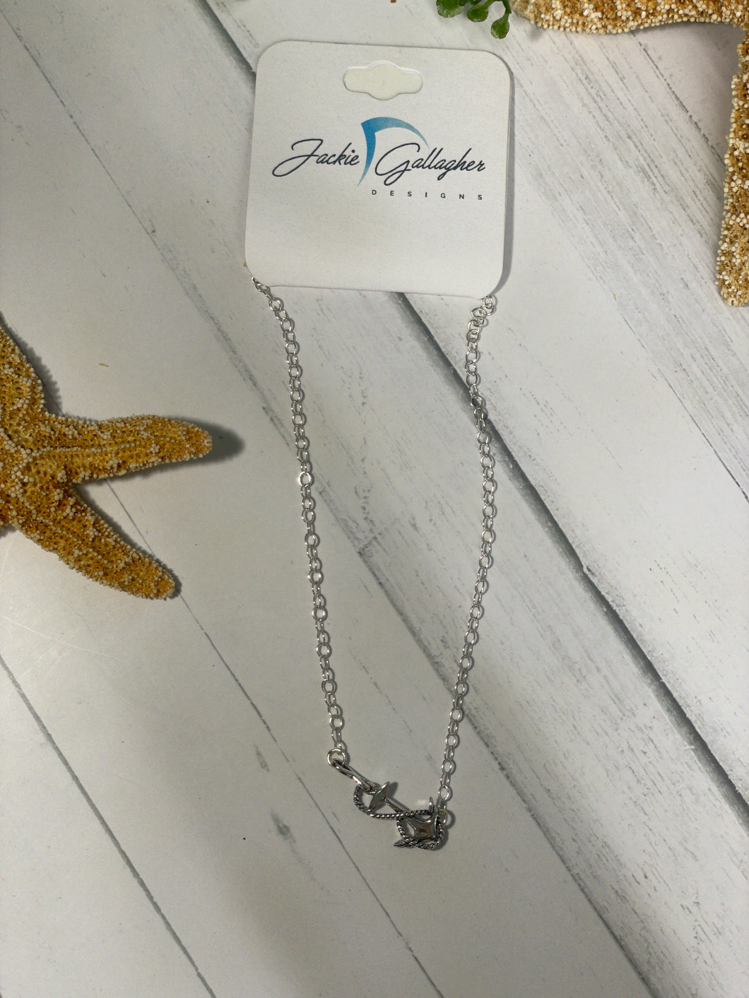 Anchor Anklet, .925