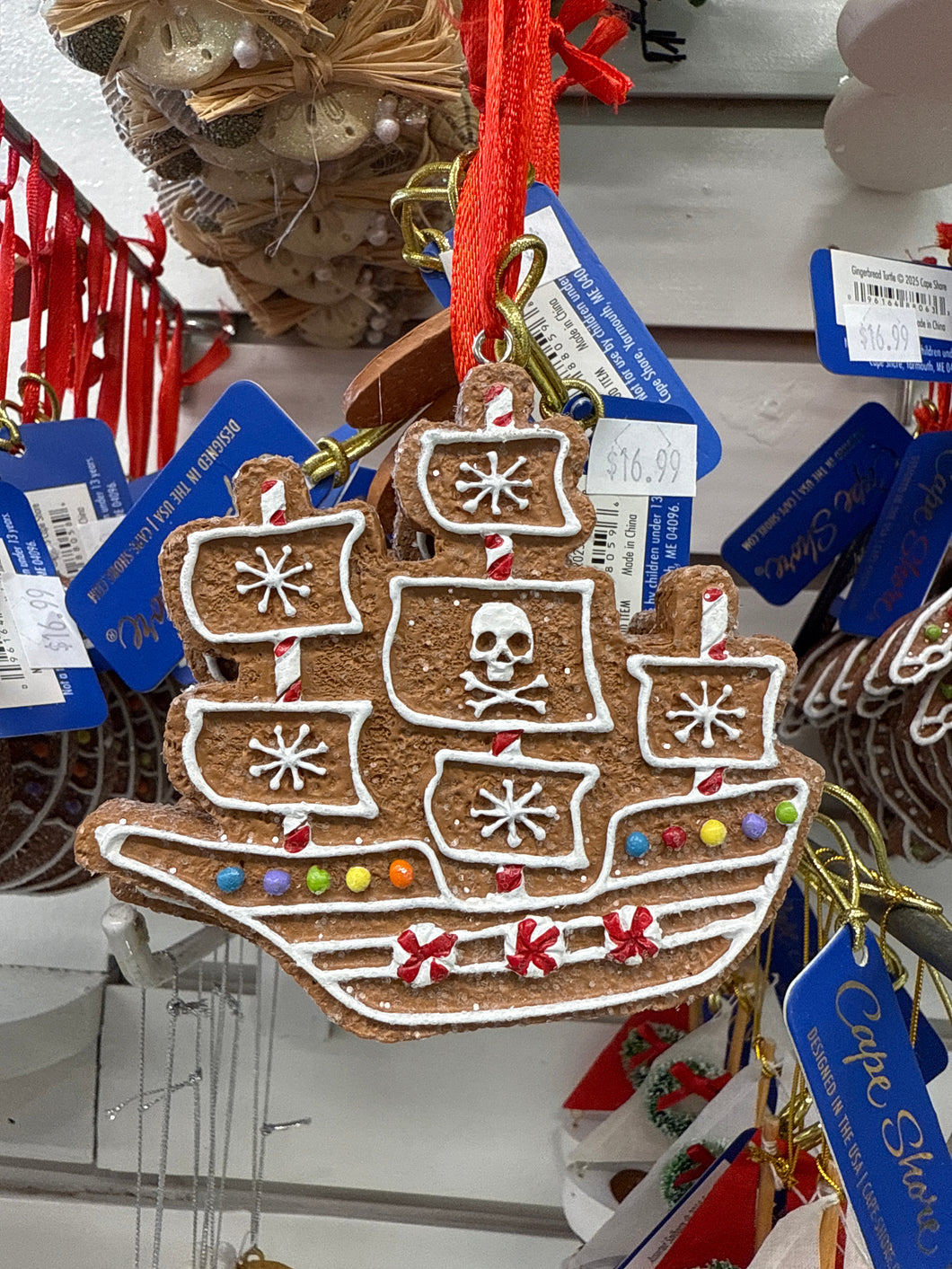 Gingerbread Pirate Ship