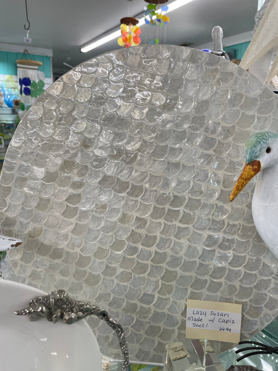 Lazy Susan - Capiz Shell