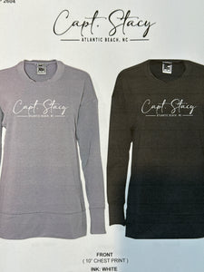 High Low Crew Neck