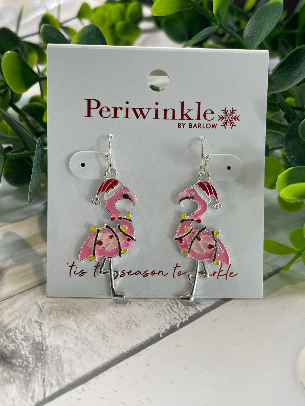 Earrings - Pink Holiday
