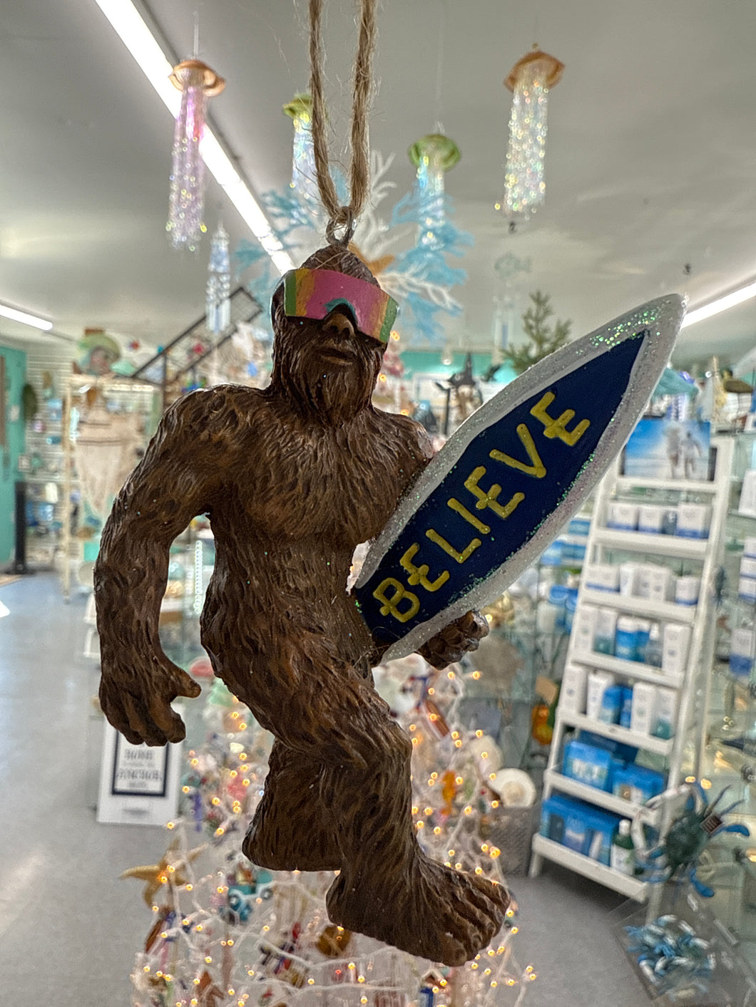 Bigfoot with Surfboard