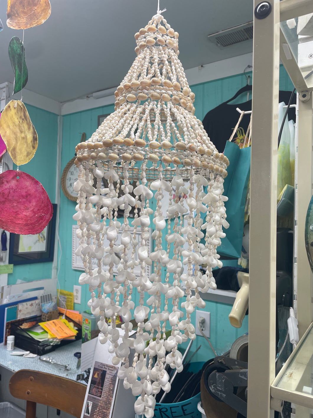 Shell Chandelier