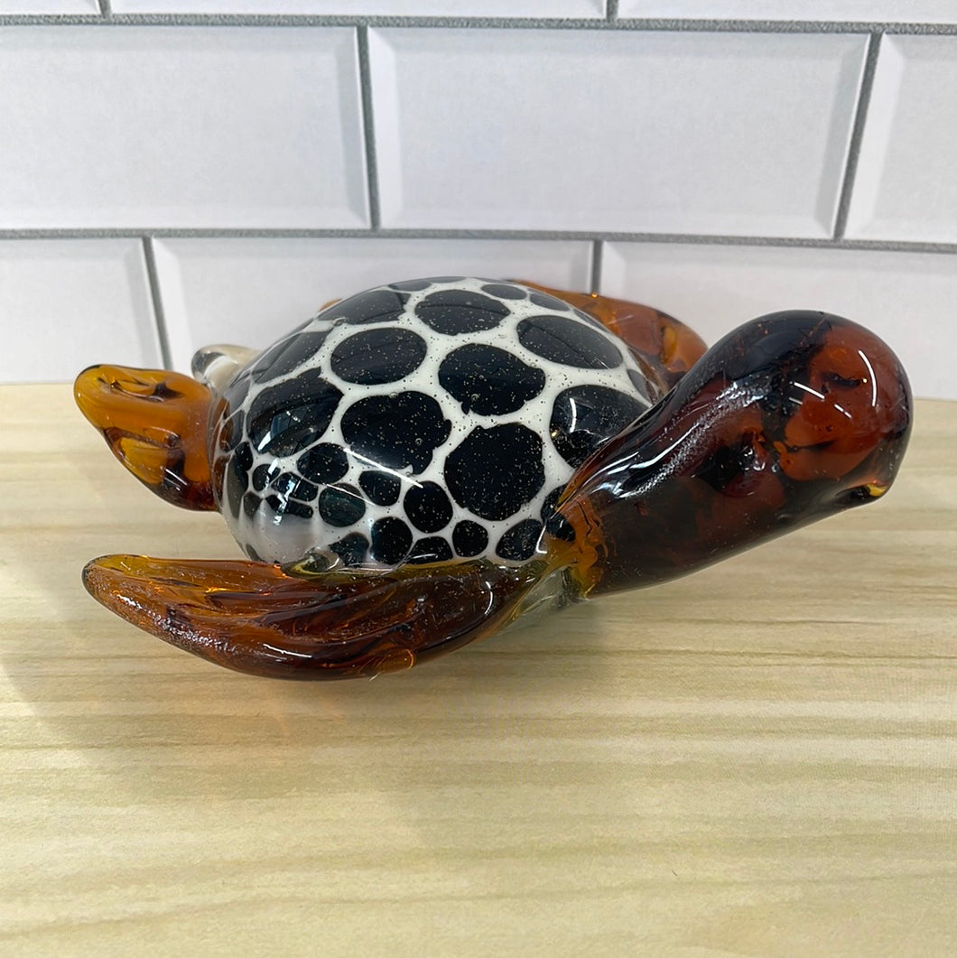 Brown Sea Turtle - Glass