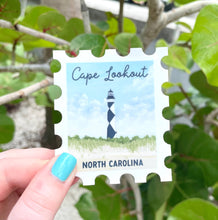Load image into Gallery viewer, Cape Lookout Lighthouse North Carolina Sticker, Outer Banks
