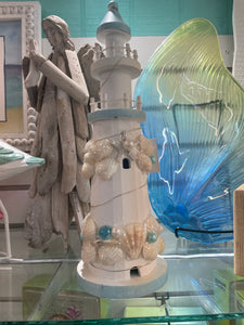 LED Seaglass Lighthouse