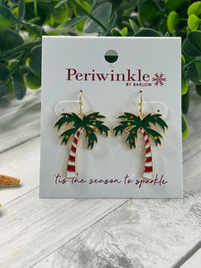 Earring - Holiday Palm