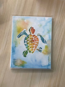 Batik Ocean Friends - Card