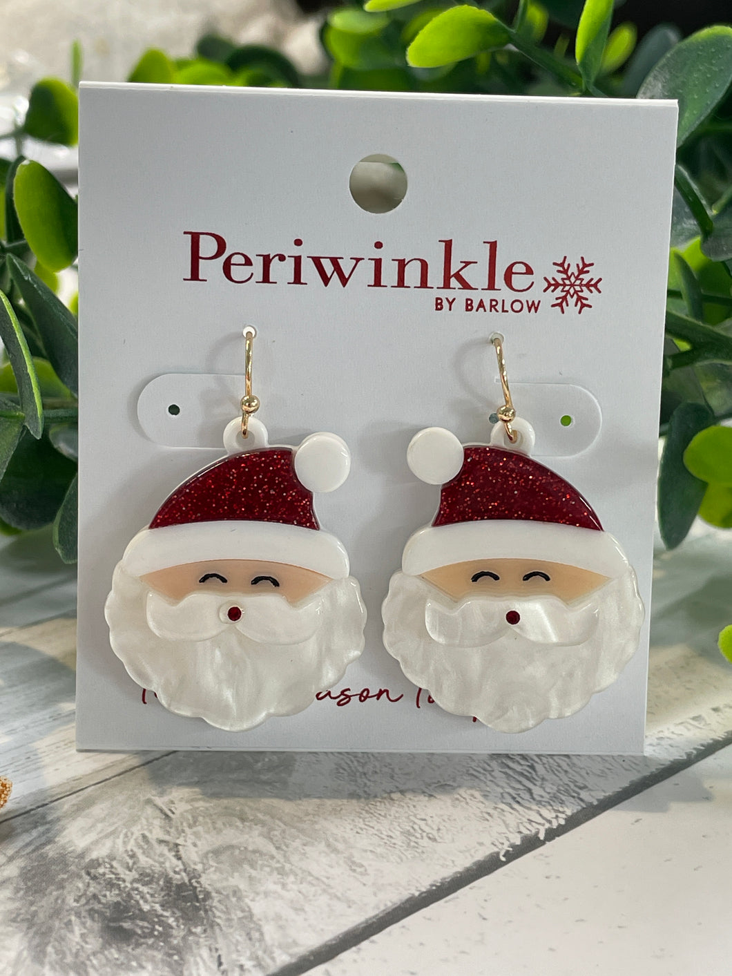 Earrings - Jolly Santa
