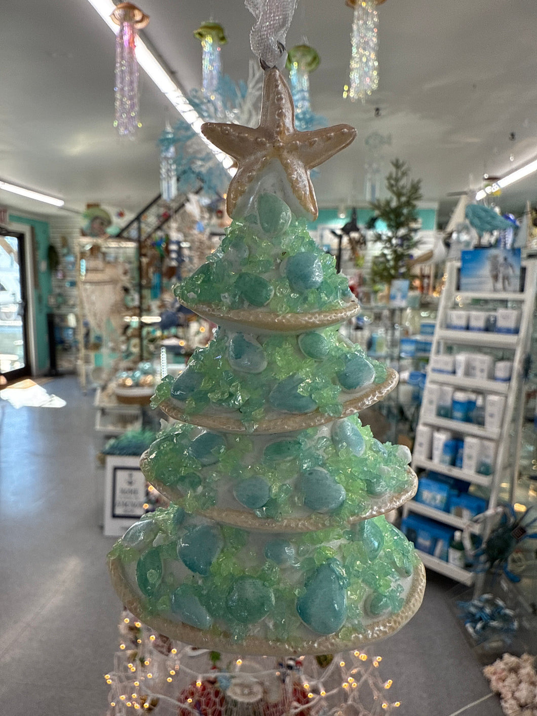 Sand and Sea Glass Tree