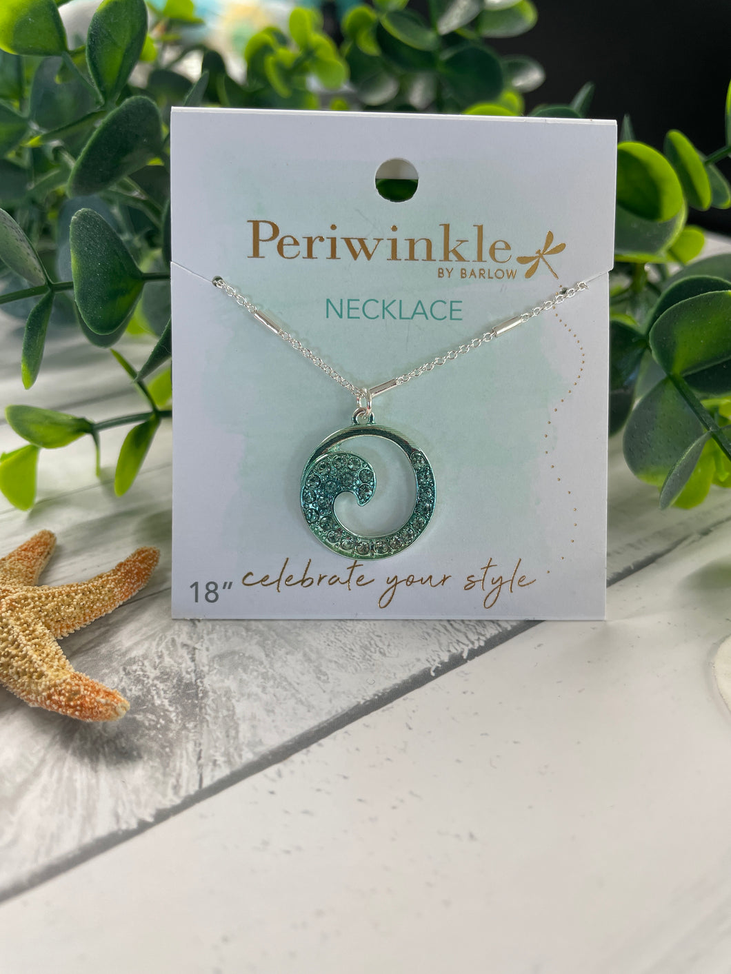 Necklace - Aqua Wave
