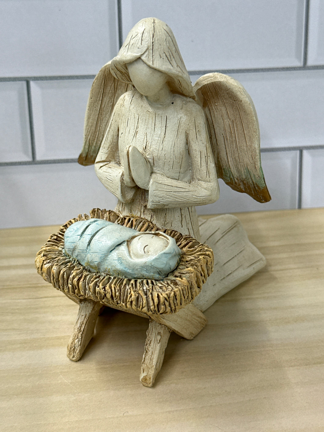 Angel at Manger