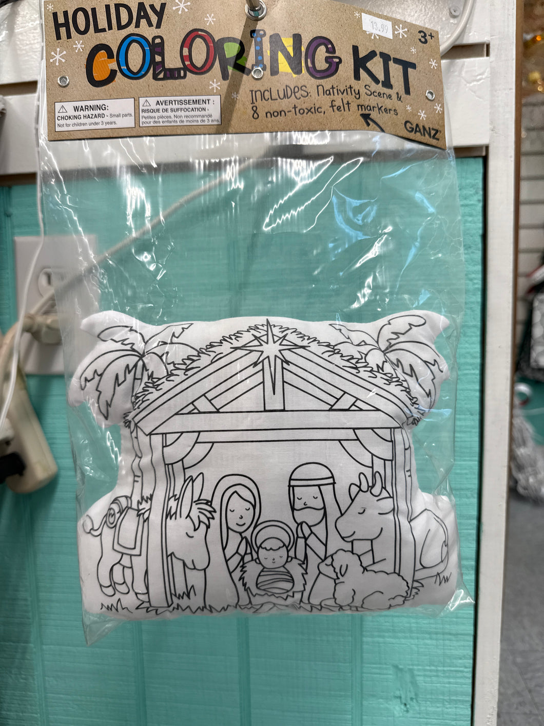 Color Kit Nativity Set