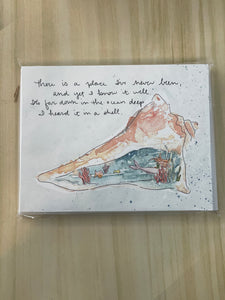 Seaside Reflections - Card