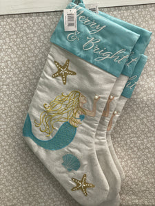 Glitter Mermaid Stocking