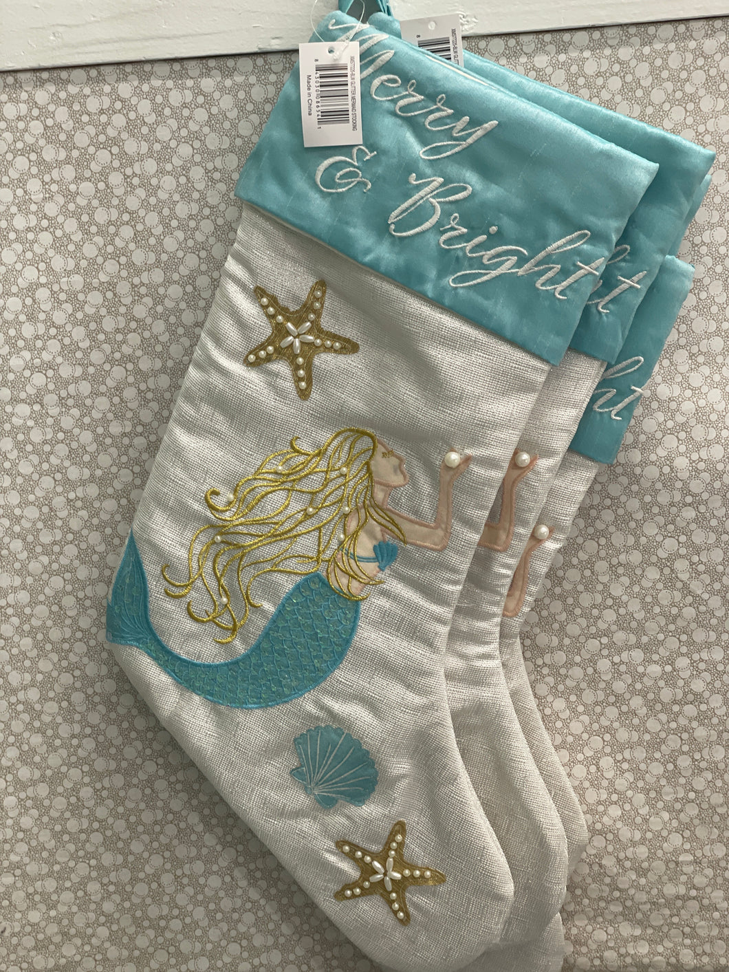 Glitter Mermaid Stocking