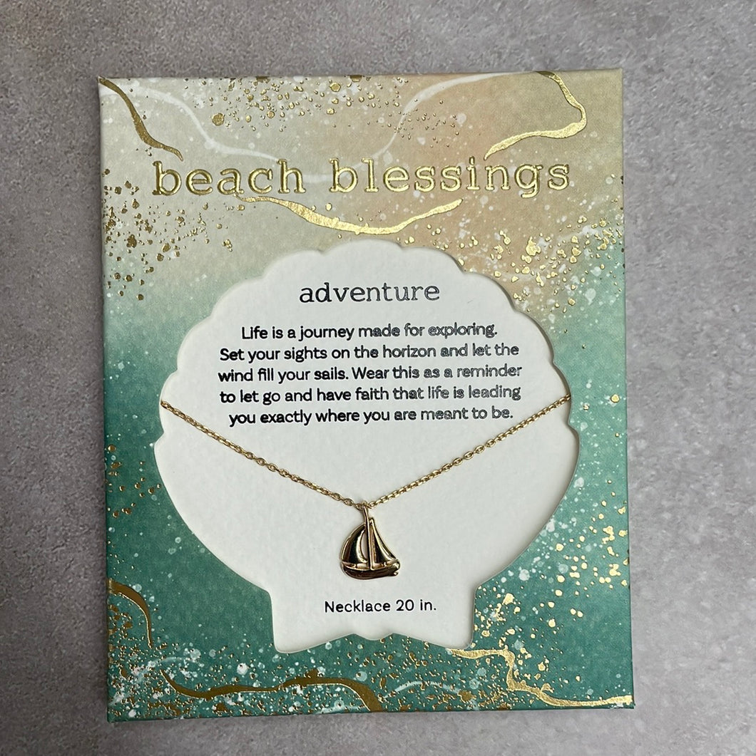 Beach Blessings - Sailboat