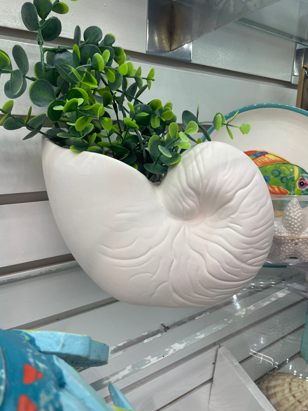 Nautilus Shell Vase
