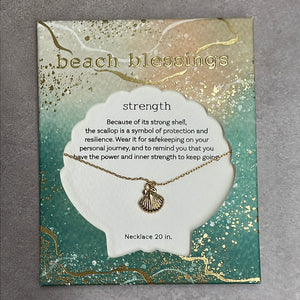 Beach Blessings - Scallop