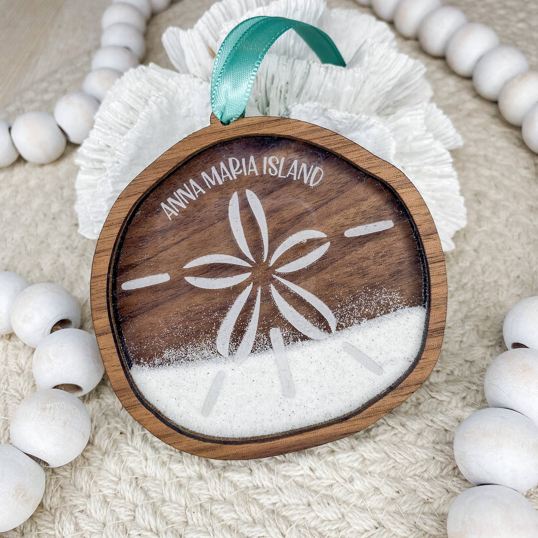 Coastal Sand Keepsake Ornament - Starter Set with Display