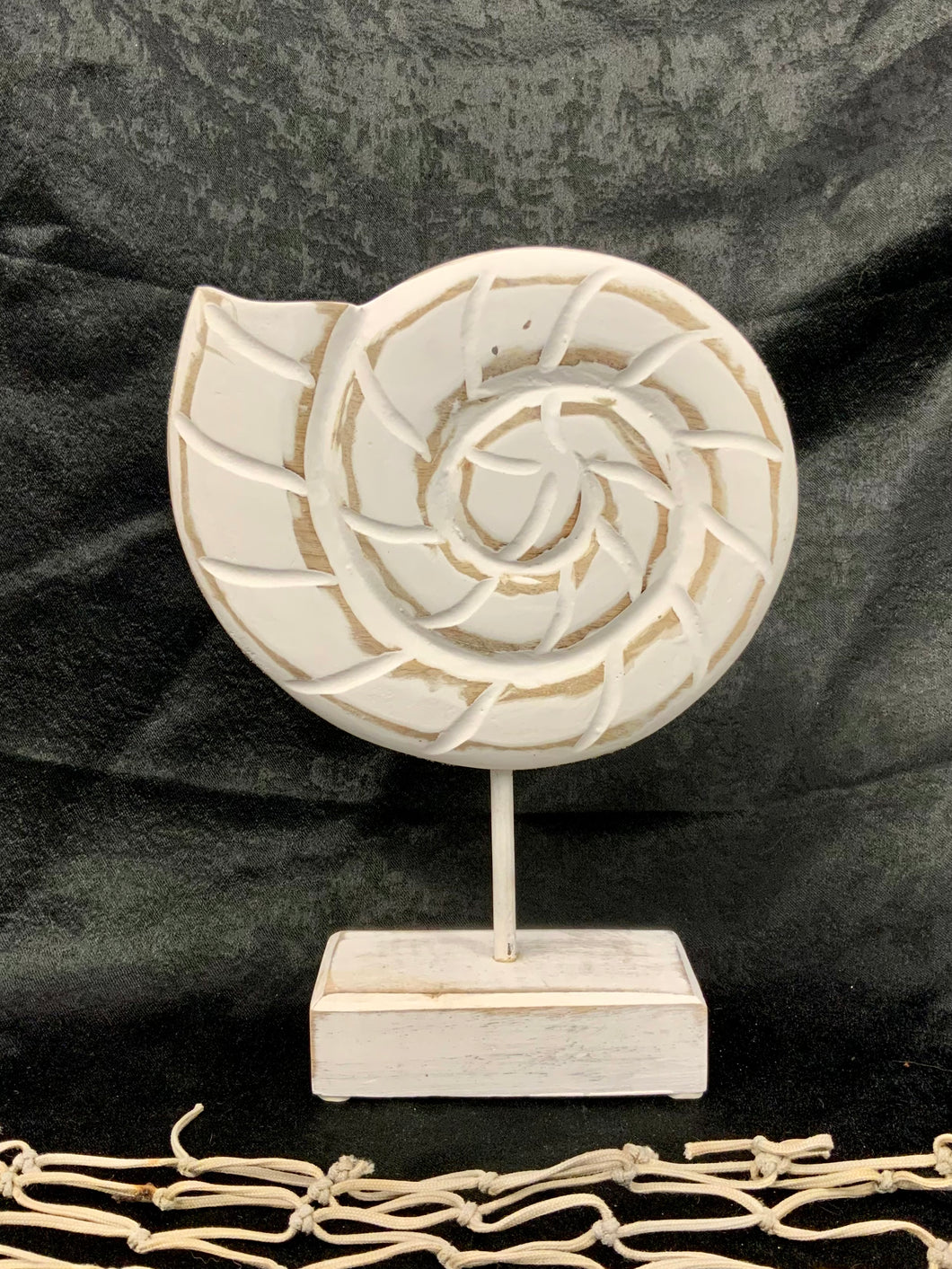 Whitewashed Wood Shell