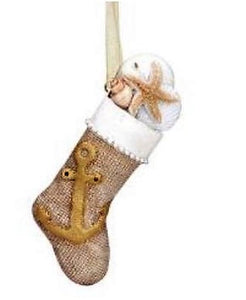 Burlap Stocking