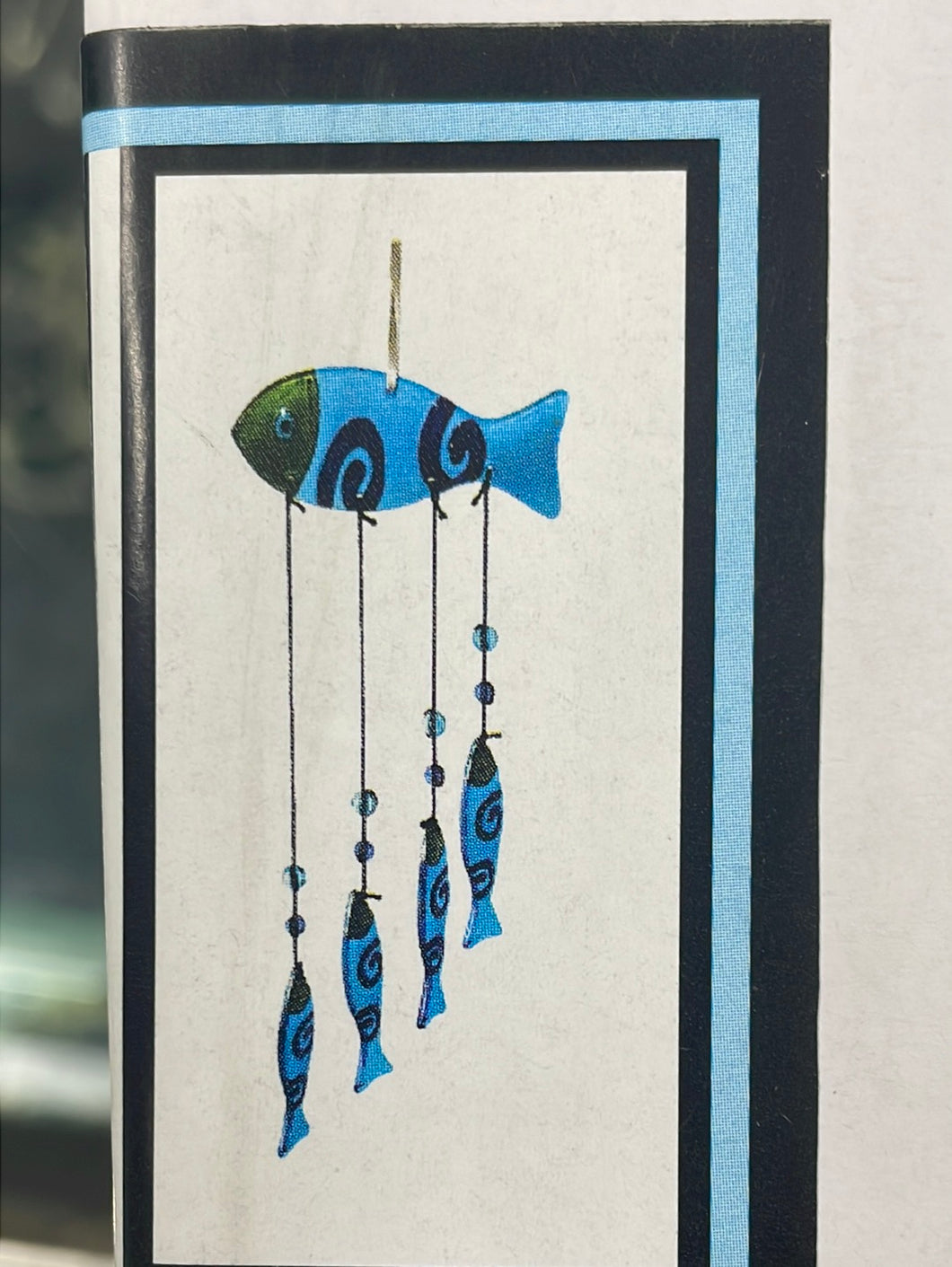 Glass Fancy Fish Chime