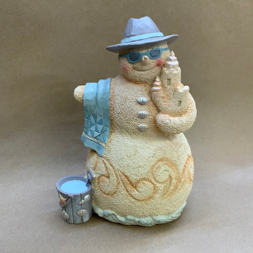Coastal Snowman