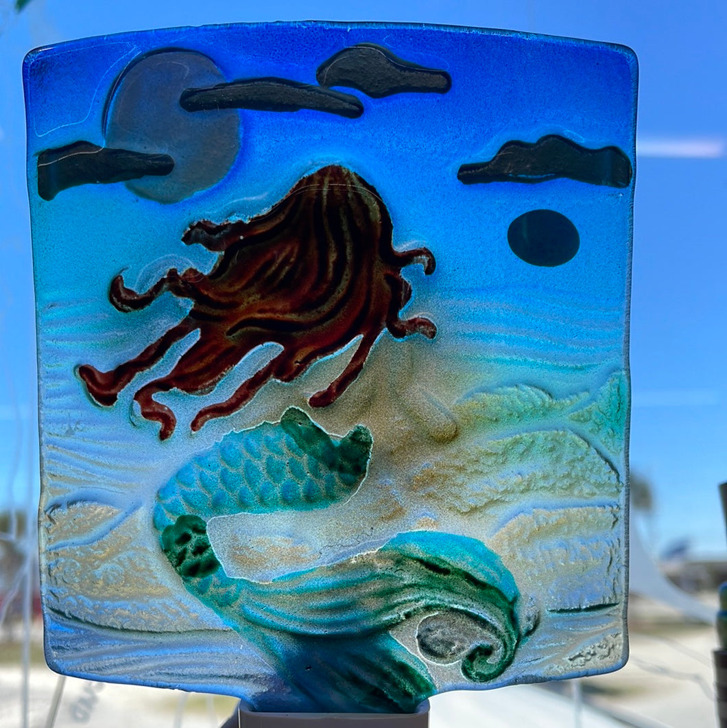 Mermaid Glass Nightlight