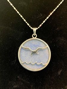 Seagull necklace