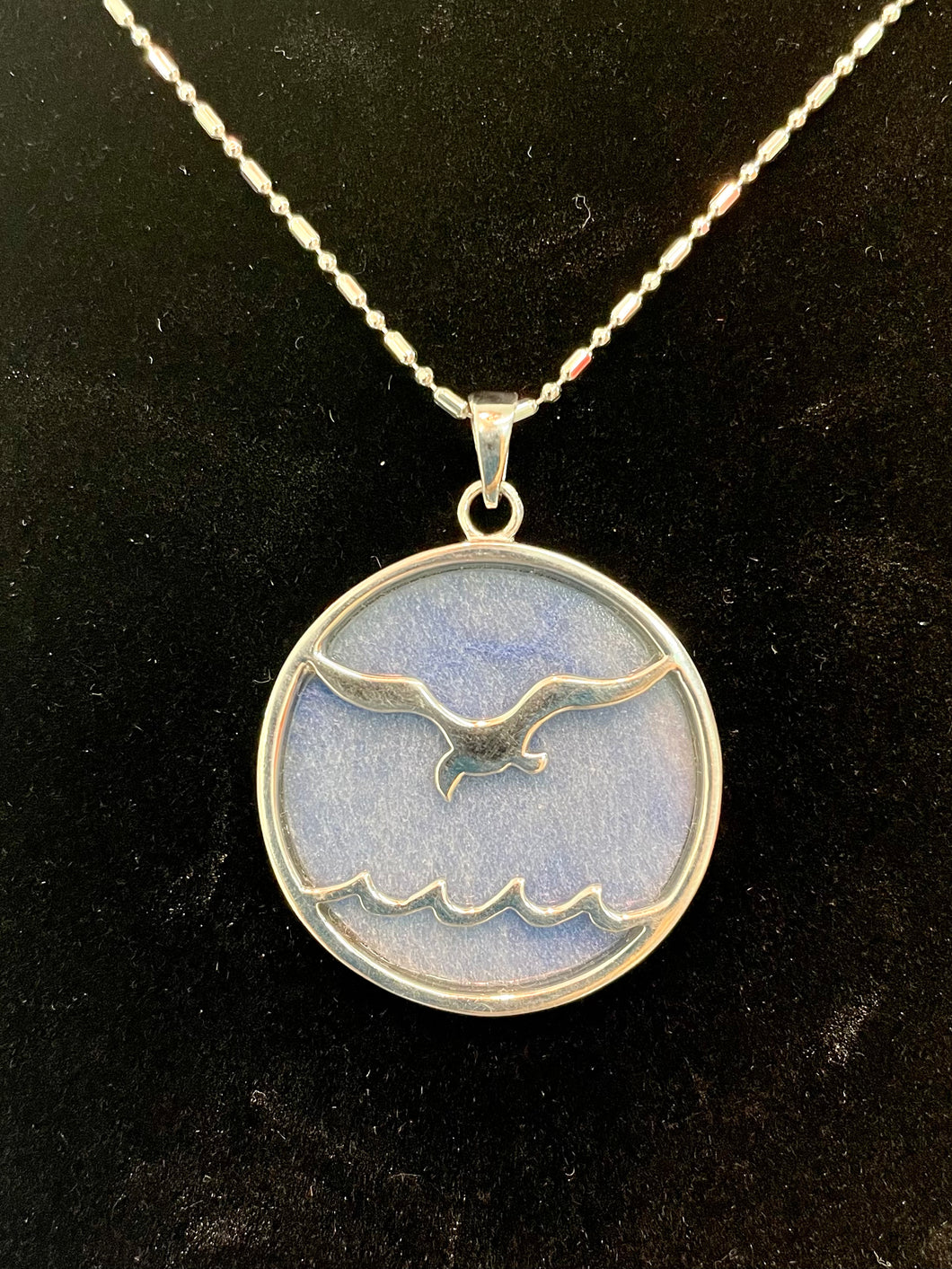 Seagull necklace