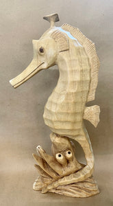Wood Seahorse
