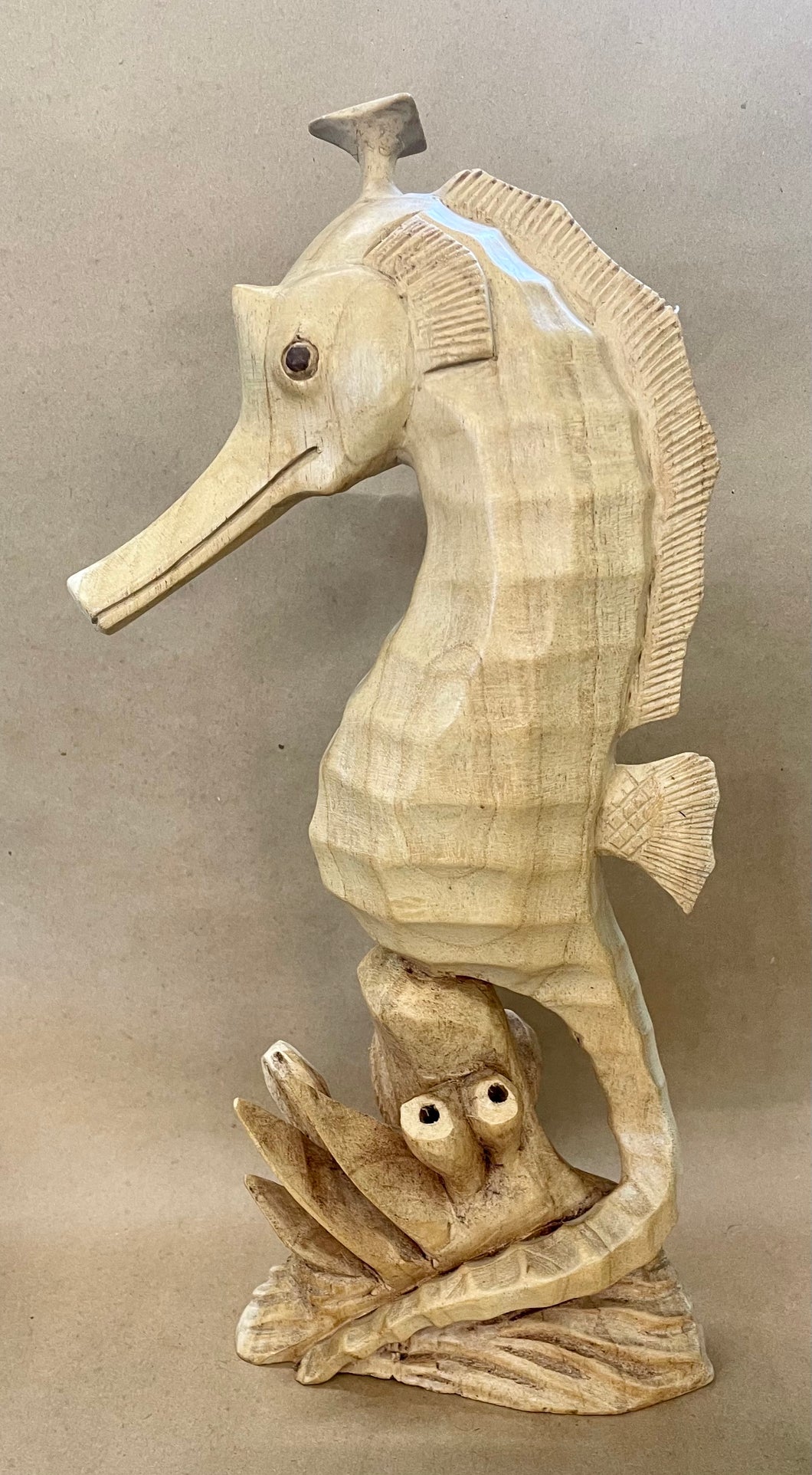 Wood Seahorse