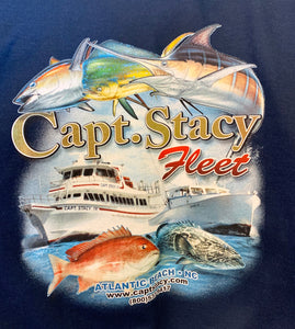 Capt. Stacy Zip Up Sweatshirt