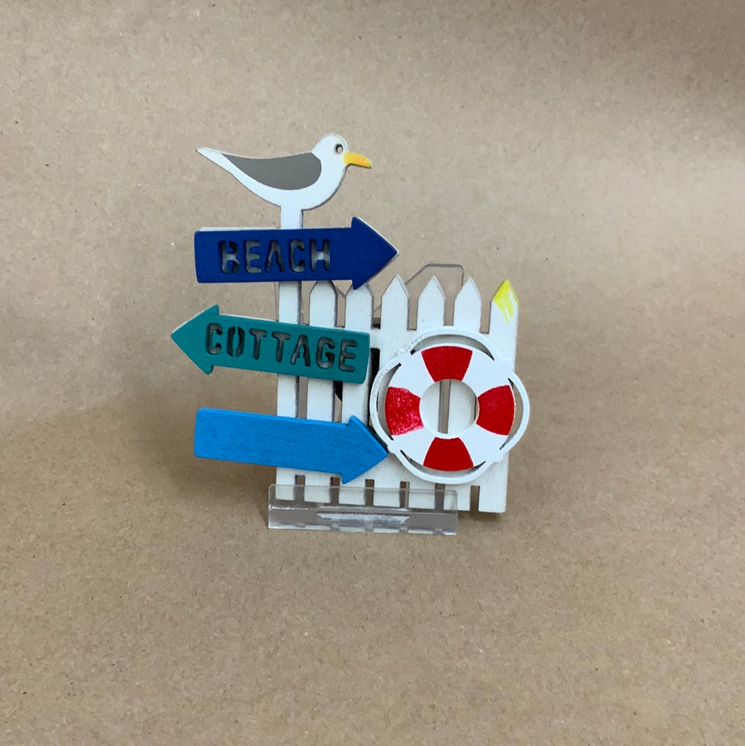 Beach Sign Magnet