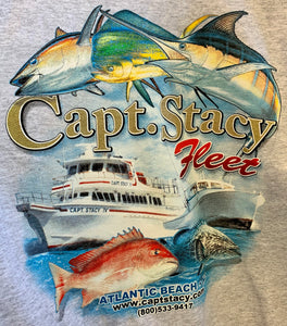 Capt. Stacy Zip Up Sweatshirt