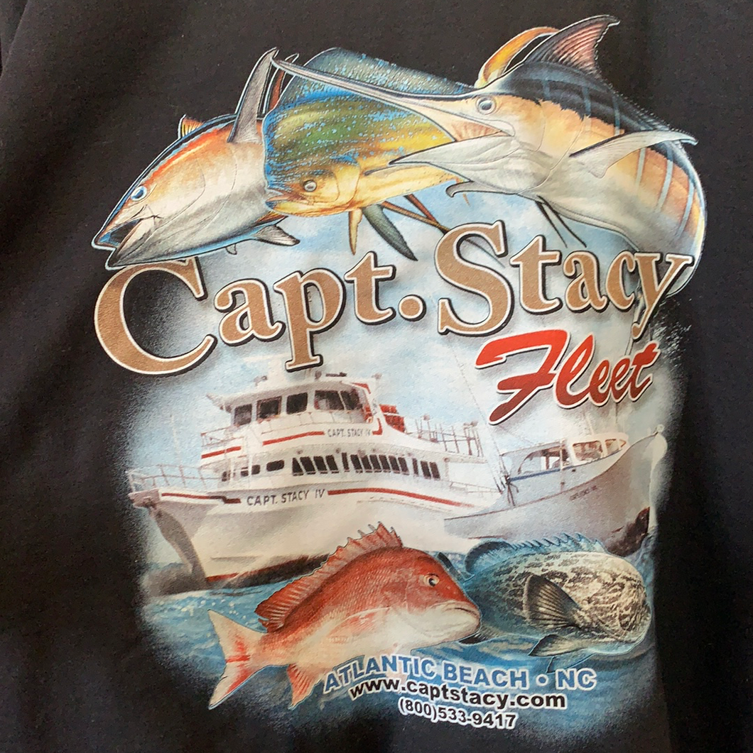Capt. Stacy Zip Up Sweatshirt