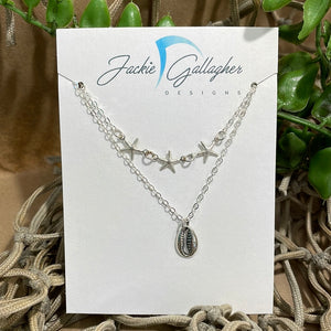 Starfish Cowrie Necklace